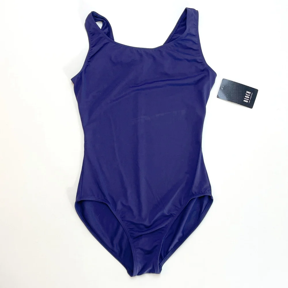 Bloch Dance Girls Dynamic Microlux Tank Leotard Medium - Picture 2 of 4